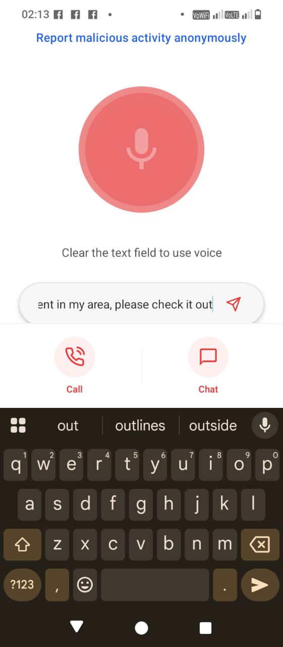 MIRA App Screenshot